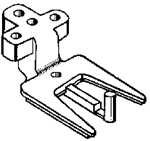 Kadee 883 G Flex-Bracket For #830 Gear Box Couplers Not Included