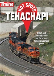 Kalmbach 15136 Trains Hot Spots Tehachapi DVD 1 Hour 15 Minutes