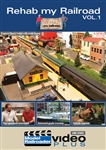 Kalmbach 15307 Rehab My Railroad DVD Volume 1 59 Minutes