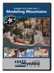 Kalmbach 15349 Scenery All-Stars DVD Volume 1 Modeling Mountains