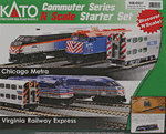Kato 106-0031 N MP36PH Commuter Train Starter Set Metra