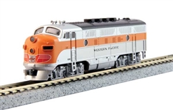 Kato 176-1203-DCC N EMD F3A Dual Headlights DCC Western Pacific #803