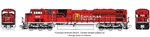 Kato 1765627 N EMD SD90/43MAC Standard DC Canadian Pacific #9155