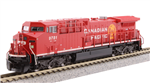 Kato 1767217 N GE AC4400CW Standard DC Canadian Pacific #9781 Golden Beaver Logo