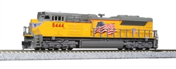 Kato 176-8404 N EMD SD70ACe Standard DC Union Pacific #8444 Building America Logo US Flag