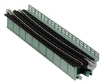 Kato 20-472 N Single-Track Curved Deck-Girder Bridge Code 80 Track Unitrack 19" Radius 15 Degrees