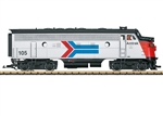 LGB 21582 G EMD F7A Sound and DCC Amtrak 105