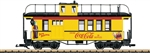 LGB 40757 G Wood Drovers Caboose Coca-Cola