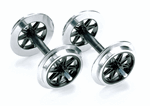 LGB 67320 G Metal Double-Spoked Wheel Set Pkg 2