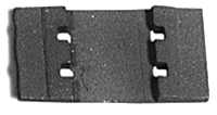 Micro Engineering 27-103 G Tie Plates Code 250 Pkg 100