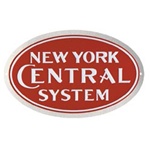 Microscale 10006 Embossed Die-Cut Metal Sign New York Central