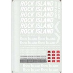 Microscale 8718 HO Rock Island RI Chicago Rock Island & Pacific CRI&P Hood & Cab Unit Diesels 1963-1975