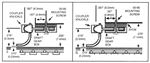 Micro Trains 001 02 007 Kato Coupler Conversion Fits SD40 Medium Shank Assembled (Brown) 2 Pair