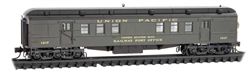 Micro Trains 140 00 420 N Pullman Heavyweight 60' Railroad Post Office Union Pacific #1217