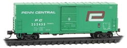 Micro Trains 024 00 520 N 40' Single-Door Boxcar No Roofwalk Penn Central #252455