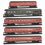 Micro Trains 993 01 792 N Heavyweight RPO 3 Coaches Observation Set Gulf Mobile & Ohio