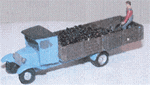 N Scale Architect 20028 N 1929 Chevrolet Coal Delivery Truck Kit w/ Figure
