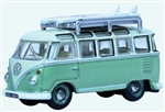 Oxford NVWS005 N 1951 Volkswagen T1 Samba Passenger Van Assembled Turquoise White
