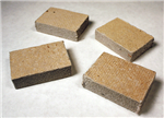 A Line 10005 Track Cleaner Wiper Pads Pkg 4 1-1/2 x 2"