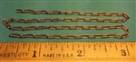 A Line 29271 Brass Chain 12" 6 Links Per Inch