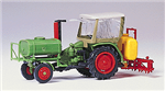 Preiser 17933 HO 17927 Tool Carrier Tractor w/Cab & Sprayer Kit