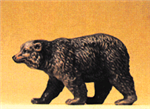 Preiser 47516 1/25 Wild Animal Figures 1/25 Scale Brown Bear Walking