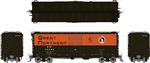 Rapido 155004A HO GN 40' 12-Panel Boxcar w/Early Improved Dreadnaught Ends Great Northern