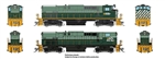 Rapido 33525 HO Montreal Locomotive Works M420 & M420B Set DCC & Sound British Columbia Railway #644, 683 As-Delivered, Dogwood Logo