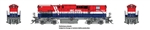 Rapido 33036 HO Montreal Locomotive Works M420B & M420B Set DCC & Sound British Columbia Railway #RCL683, RCL685 Hockey Stick