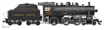 Rapido 602002 HO Class D10g 4-6-0 Standard DC Canadian Pacific 926