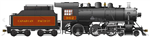 Rapido 602510 HO Class D10j 4-6-0 LokSound and DCC Canadian Pacific 962 graphite