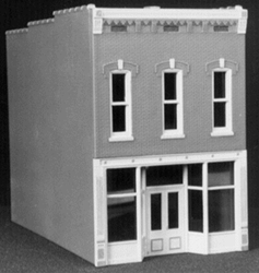 Smalltown 6013 HO City Buildings Vivian's Family Shoe Store Kit