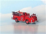 Sylvan Scale V071 HO 1947-1954 American LaFrance 700 Open-Cab Pumper Resin Kit Undecorated