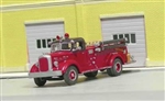 Sylvan Scale V391 HO 1950-1956 Mack L Fire Pumper Resin Kit Closed Cab Undecorated