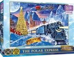 Train Enthusiast 119354 Polar Express Glow Puzzle 100pc