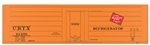 Tichy 10019O O Railroad Decal Set Milwaukee Road/URTX Ribbed-Side Reefer