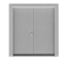 Tichy 2538 N Double Steel Door Plastic Pkg 4