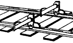 Tomar 5803 N Hayes Wheel Stop Pkg 4