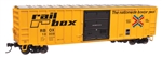 Walthers 1892 HO 50' ACF Exterior Post Boxcar Railbox RBOX #10008