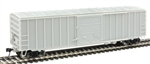 Walthers 2100 HO 50' ACF Exterior Post Boxcar Undecorated 910-2100