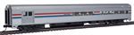 Walthers 30051 HO 85' Budd Baggage-Lounge Amtrak Phase III Equal Stripes