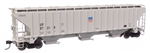 Walthers 49057 HO 57' Trinity 4750 3-Bay Covered Hopper Union Pacific #87219