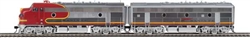 Walthers 47920 HO EMD F7A-B Set Standard DC Santa Fe #311L 311A