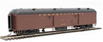 Walthers 9761 HO 60' Pennsylvania Class B60b Baggage Car w/Standard Doors Pennsylvania Railroad #9343