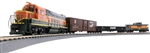 Walthers 1210 HO Flyer Express Fast-Freight Train Set Burlington Northern Santa Fe