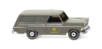 Wiking 7147 HO 1960-1963 Opel Rekord Caravan Station Wagon Assembled German Federal Railroad DB