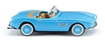 Wiking 82906 HO 1956 BMW 507 Convertible Assembled Light Blue