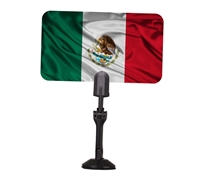 QFX ANT-14 MEX HD/DTV/UHF/VHF/FM Flat Indoor Antenna