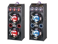 QFX SBX-412207 PA Speaker w/Bluetooth/USB/SD Player/Recording/FM/EQ/Remote