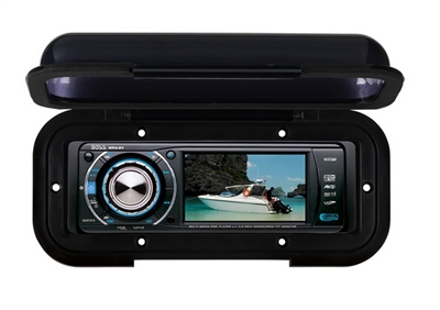 BOSS MRC5B Universal Marine Waterproof Radio Cover - BLACK